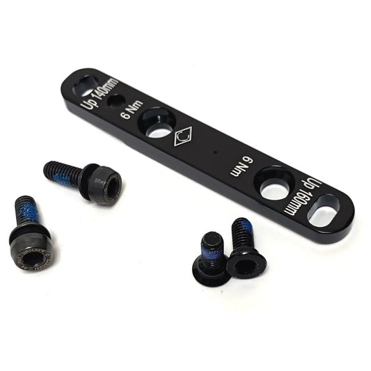 Campagnolo Front Flat Mount Adapter And Bolts - AC21-DBADF